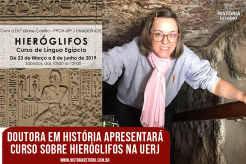 Doutora em História apresentará curso sobre Hieróglifos na UERJ