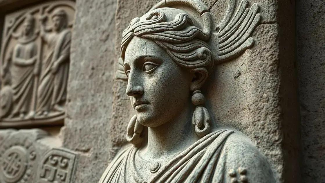 Raro relevo da deusa Victoria romana é descoberto em Vindolanda