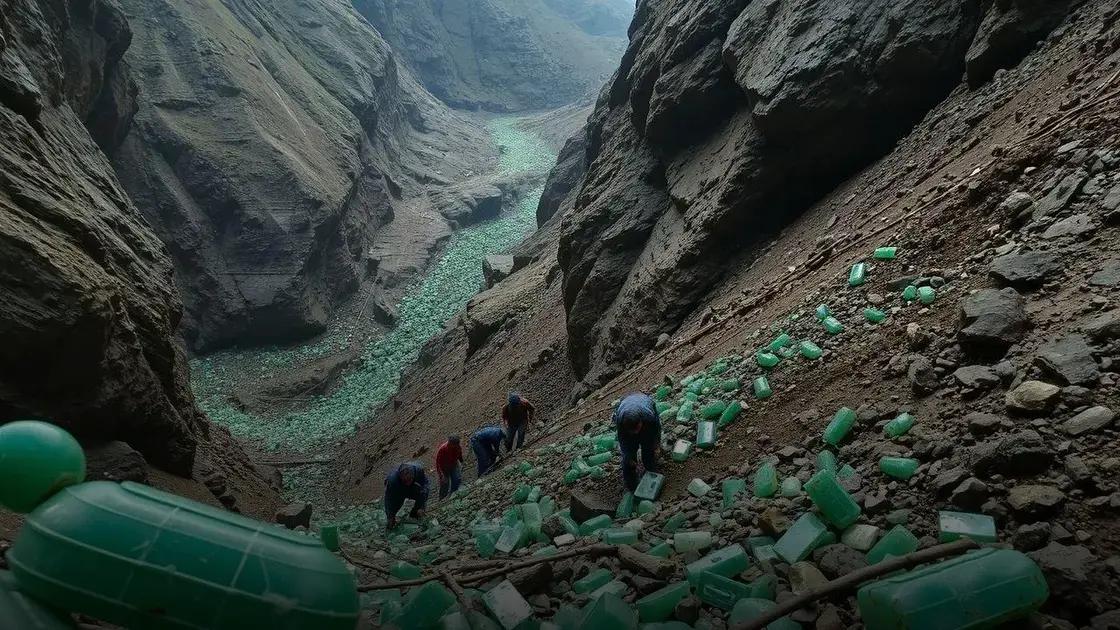Risco e riqueza: a vida perigosa nas minas de jade de Mianmar