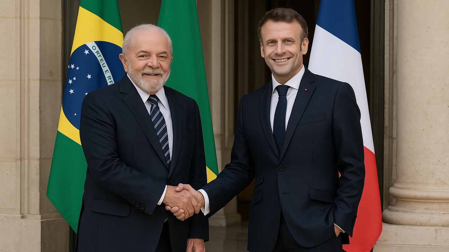 Lula e Macron