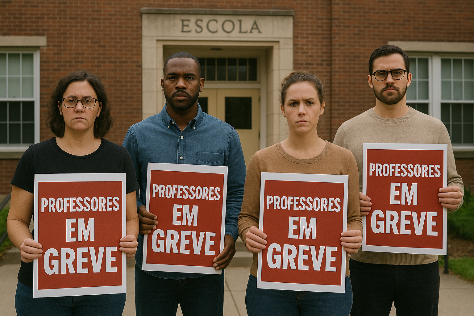 Professores do DF mantêm greve após reunião sem acordo com o governo