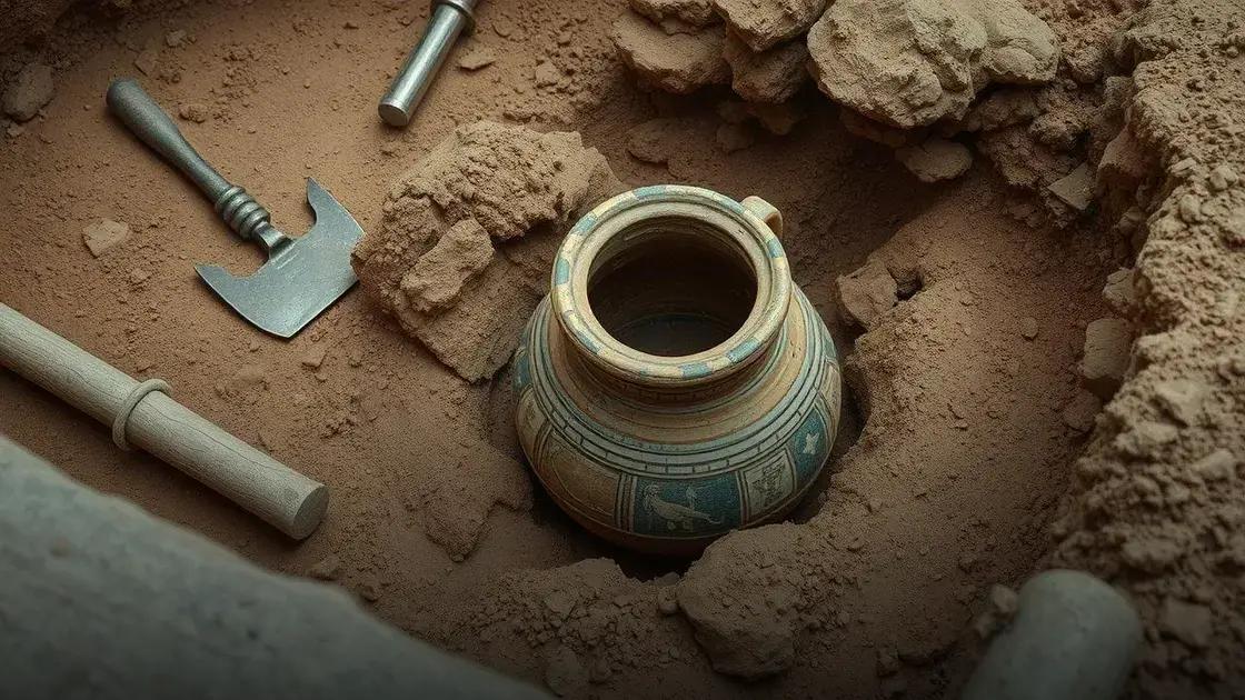Arqueólogos descobrem primeiro pote romano intacto na Irlanda em sítio da Idade do Ferro