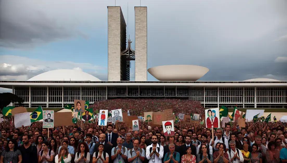 Greve de professores no DF: Ibaneis anuncia corte de ponto e sem reajuste