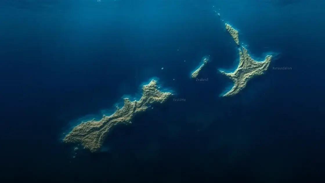 Zelândia: O mapa completo do 'continente perdido' que levou 375 anos para ser descoberto