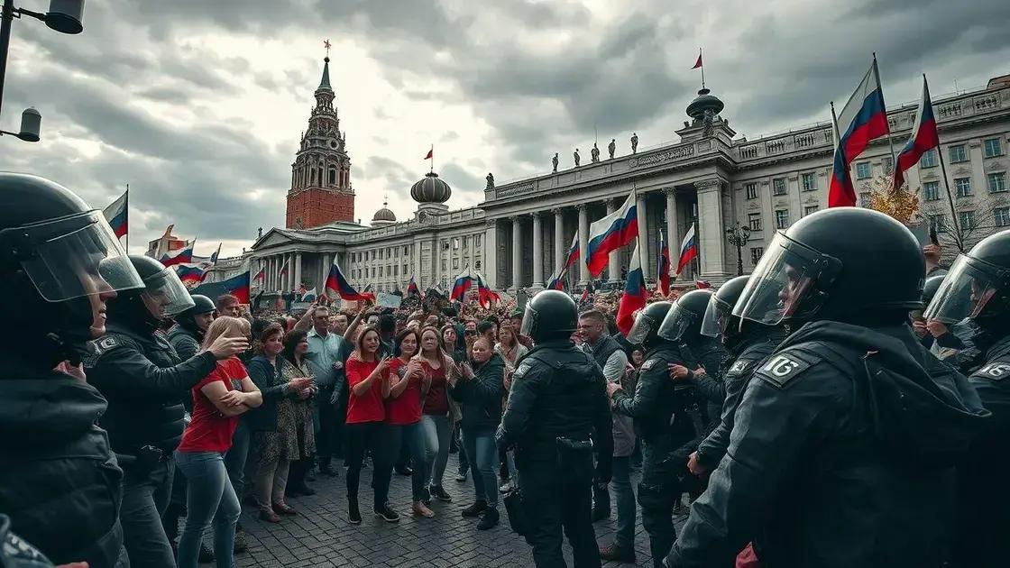 Cenário político na Rússia Cenário político na Rússia