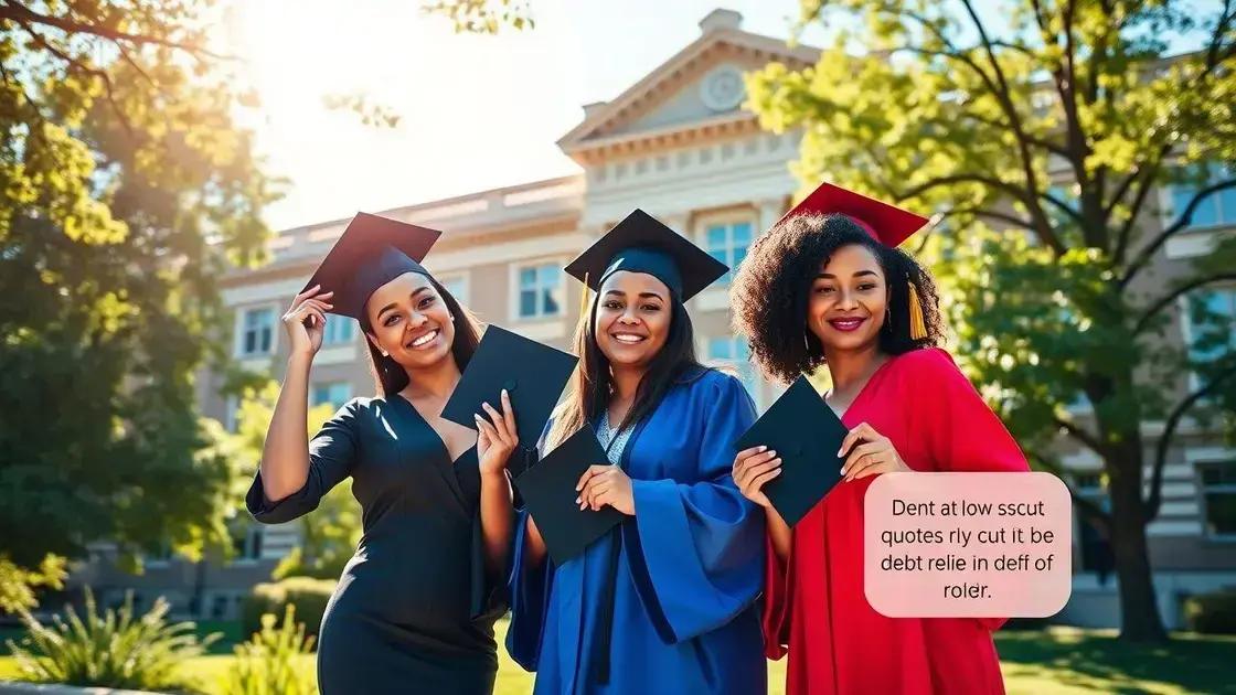Depoimentos de estudantes beneficiados