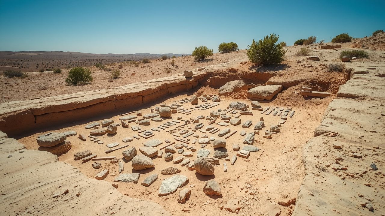 Descoberta de oficina de sílex de 5.500 anos perto de Kiryat Gat 2