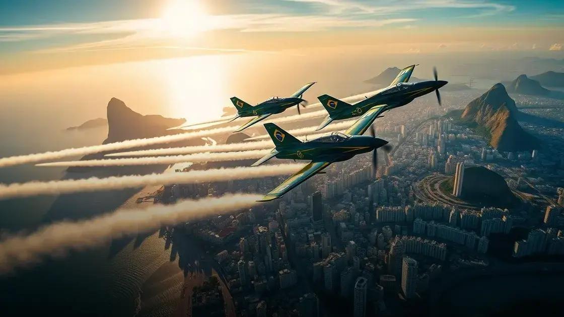 FAB intercepta aeronaves com Super Tucanos durante Cúpula do Brics no Rio