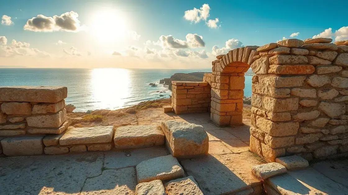 Fenícios criaram argamassa hidráulica com cerâmica reciclada há 2.700 anos