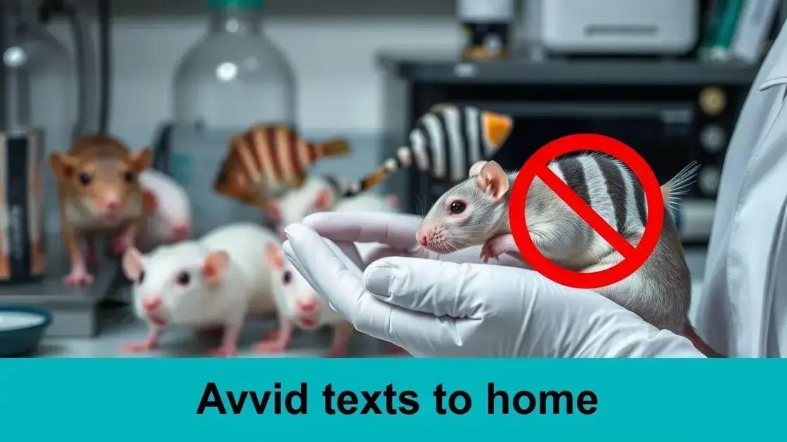 Funcionários da EPA adotam ratos e peixes de laboratório em programa inusitado