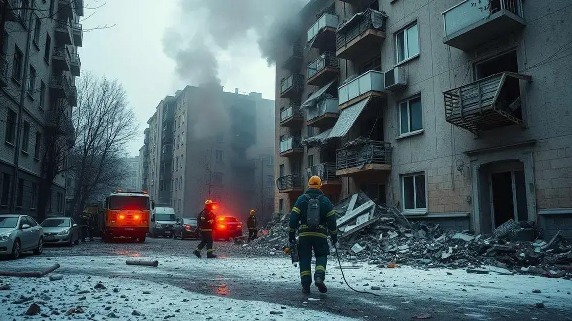 Mortos e feridos em Dnipro Mortos e feridos em Dnipro