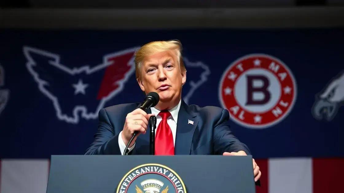 Trump ameaça times americanos que mudaram nomes considerados racistas