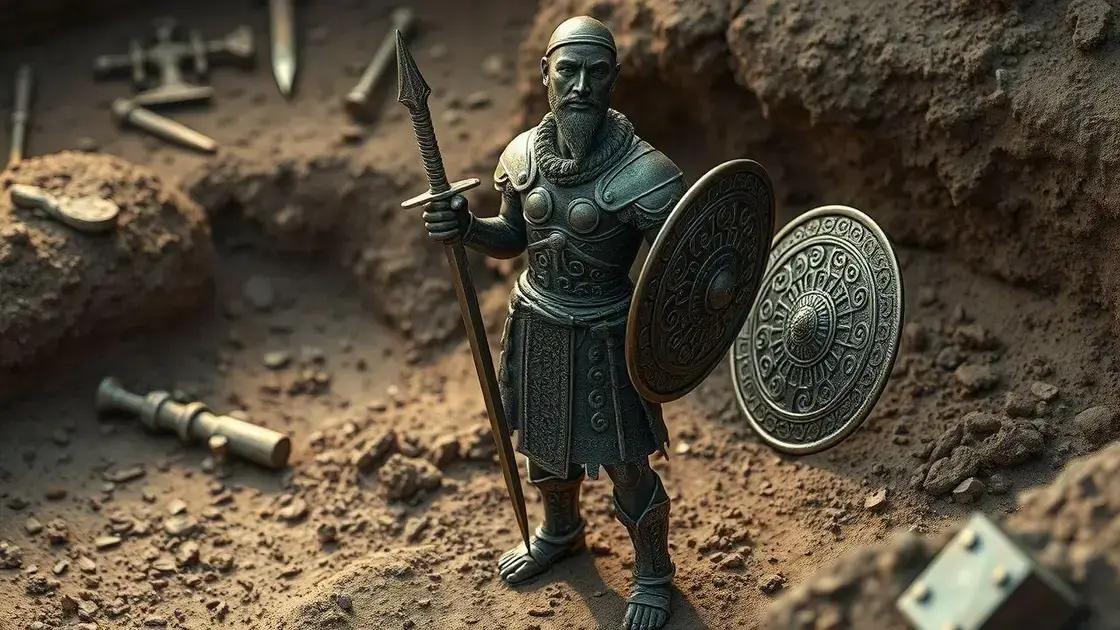40.000 artefatos celtas e raro guerreiro de bronze descobertos na Baviera