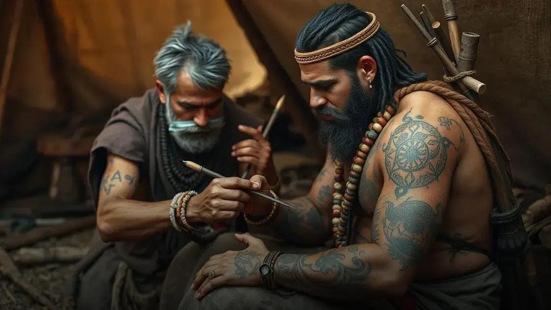 A técnica por trás das tatuagens de 2,5 mil anos