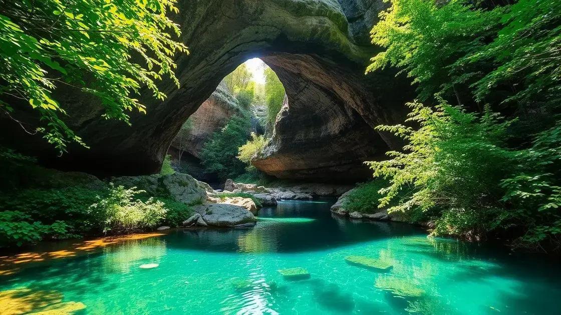 Da poluição à atração: como a Hidden River Cave, caverna que se tornou exemplo de recuperação ambiental em Kentucky