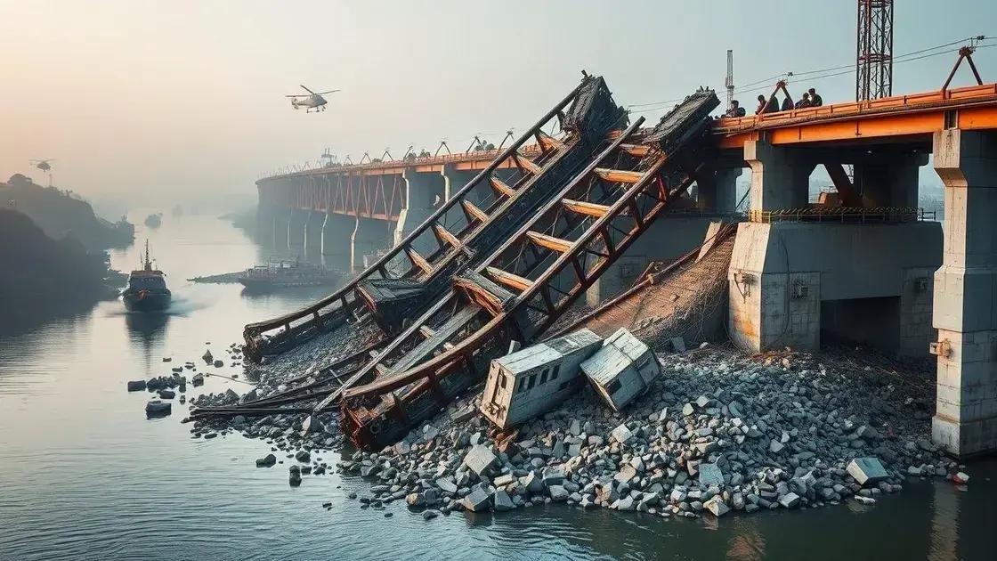 Desabamento de Ponte na China Mata 12 Operários em Obra Ferroviária