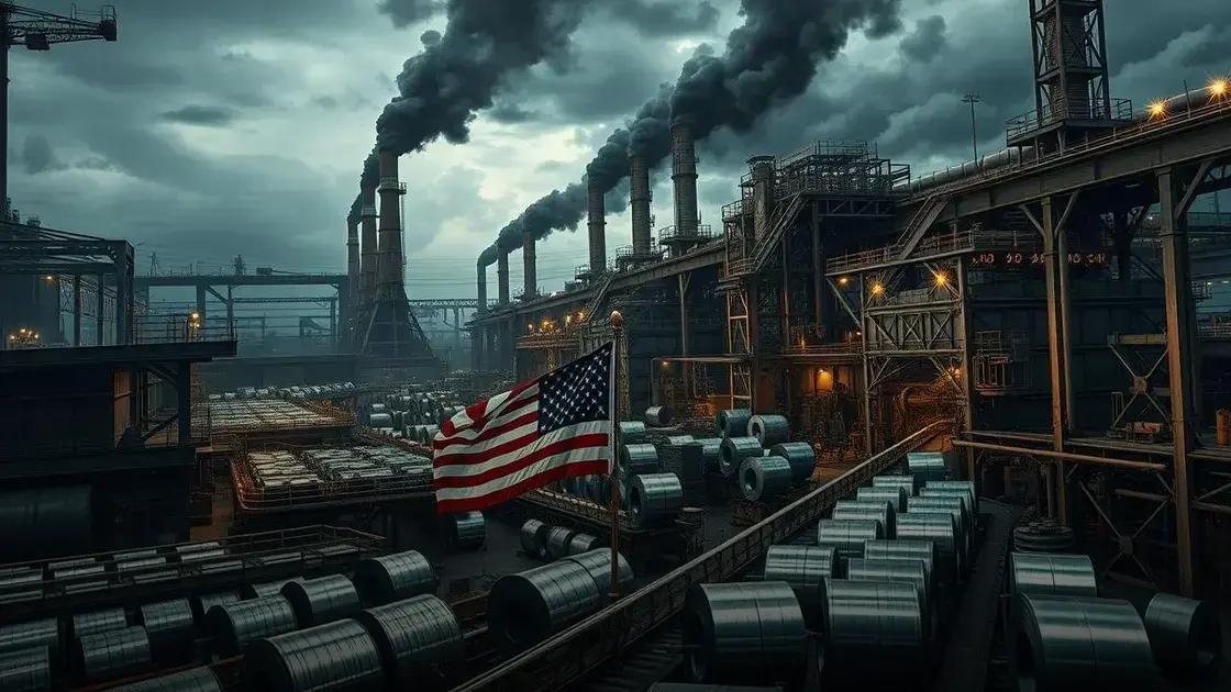 EUA aprovam tarifas antidumping sobre aço brasileiro e de outros 9 países