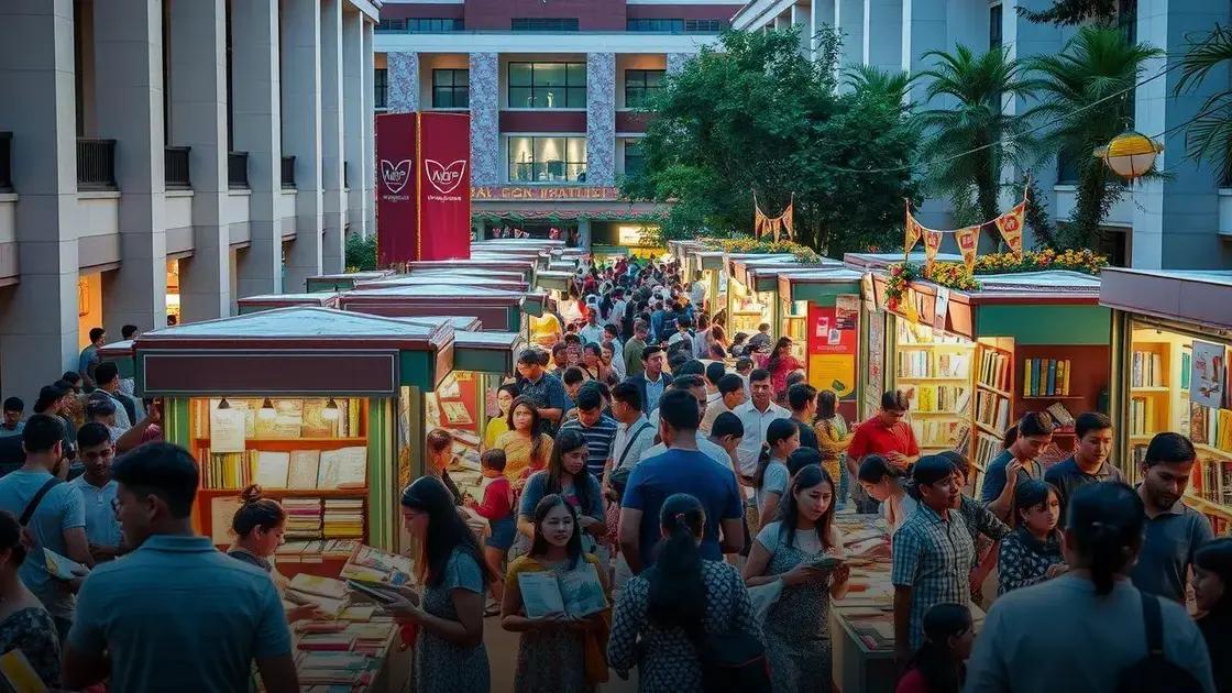 FLUFF 2025: Feira do Livro da UFF com descontos e programação cultural