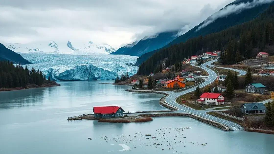 Juneau em Alerta: Enchente Histórica Ameaça Cidade com Derretimento de Glaciar