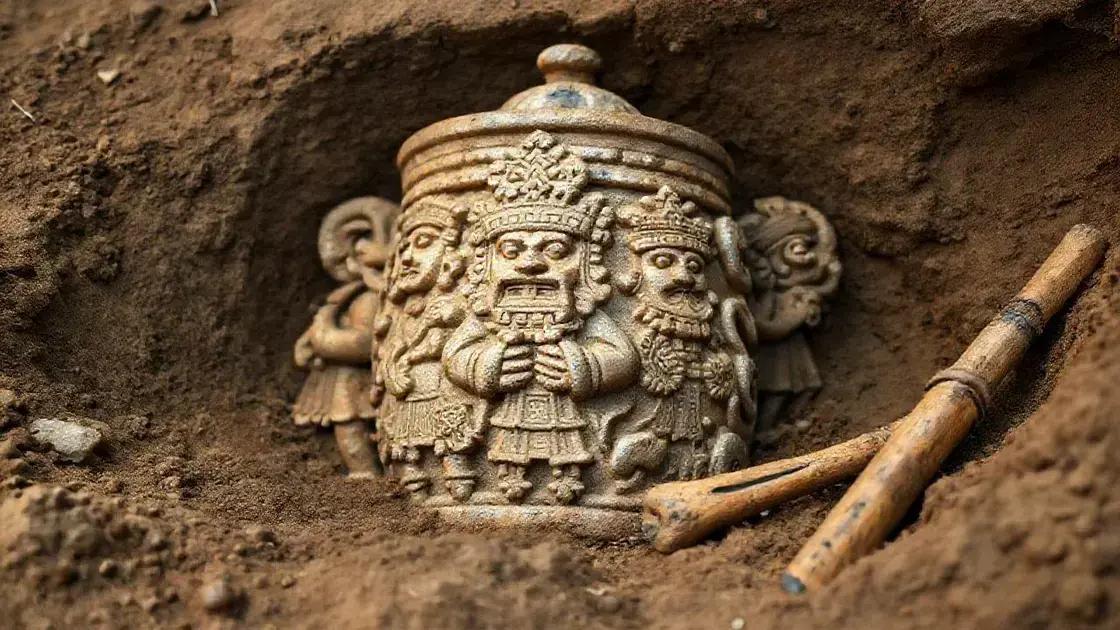 Persistência religiosa: censores de cerâmica com deuses Maias Persistência religiosa: censores de cerâmica com deuses Maias