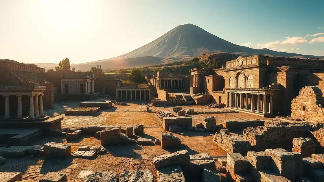 Pompeia após Vesúvio: séculos de reocupação pós-erupção revelados
