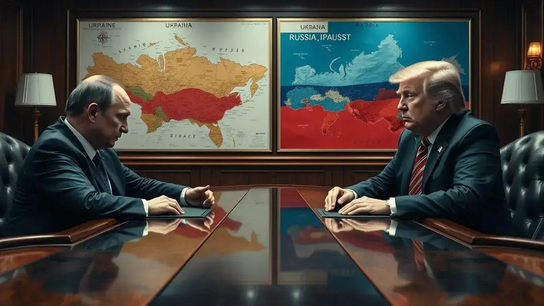 Putin e Trump discutem guerra na Ucrânia sem acordo de cessar-fogo