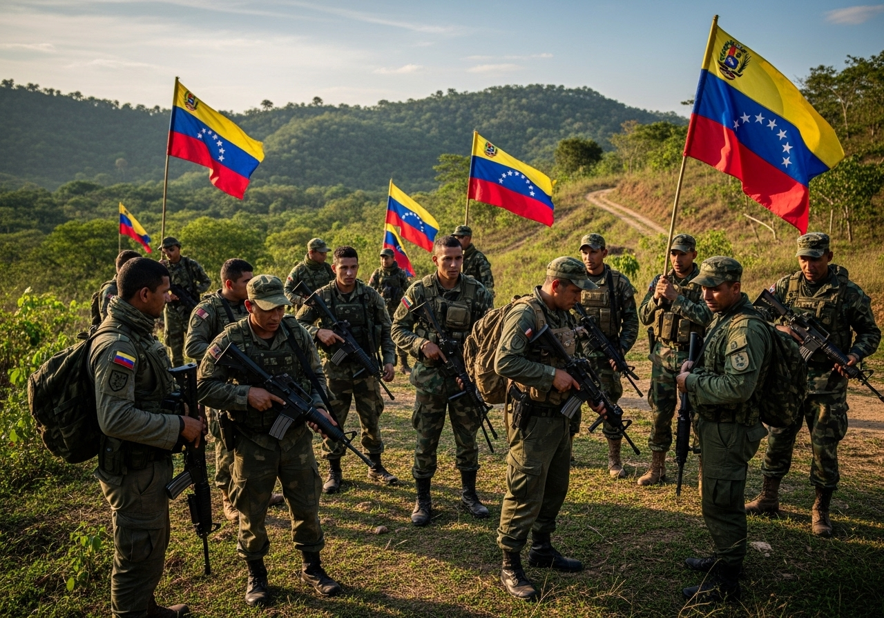 Maduro mobiliza 4,5 milhões de milicianos em plano de segurança na Venezuela 3