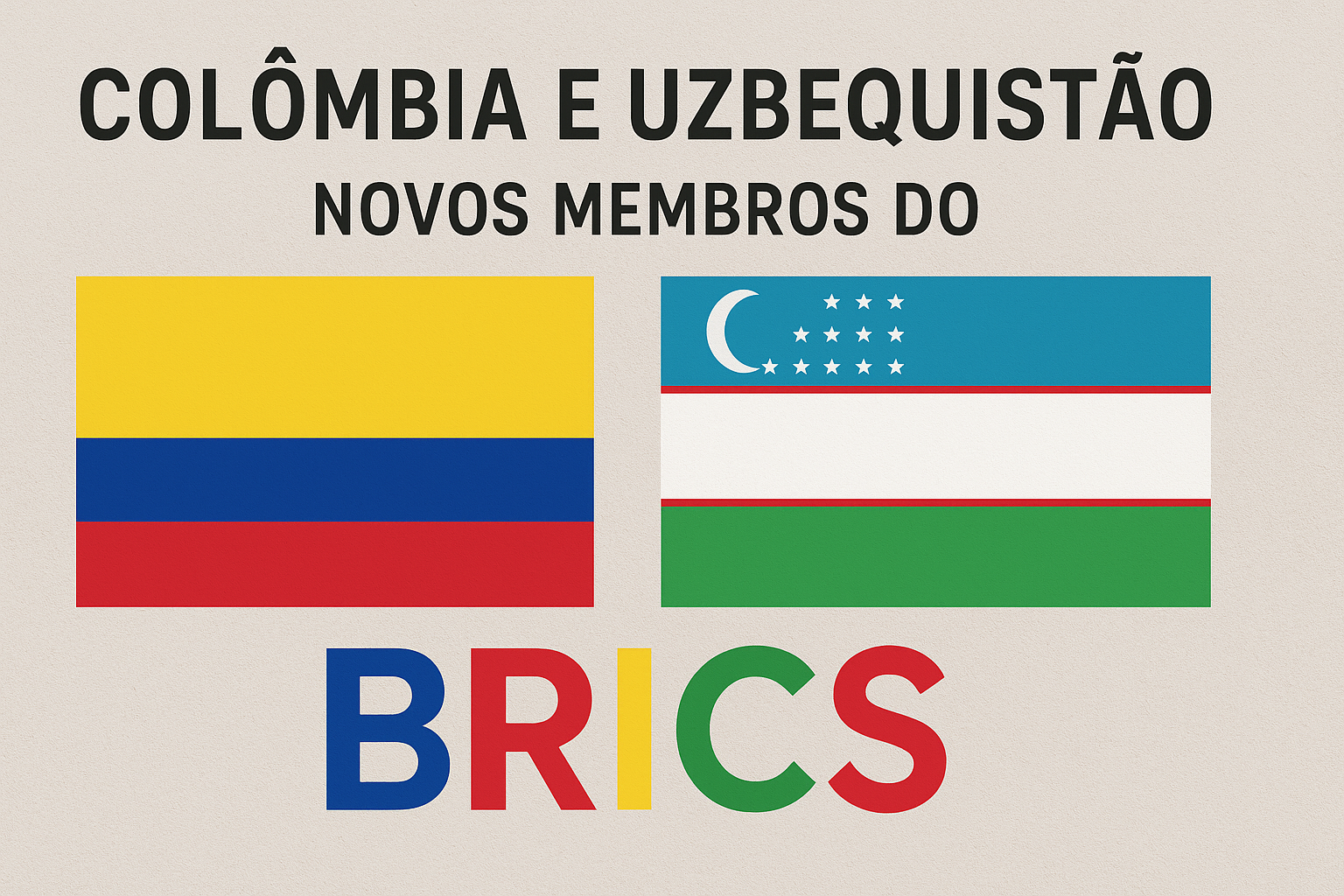 Dilma anuncia Colômbia e Uzbequistão como novos membros do banco do Brics