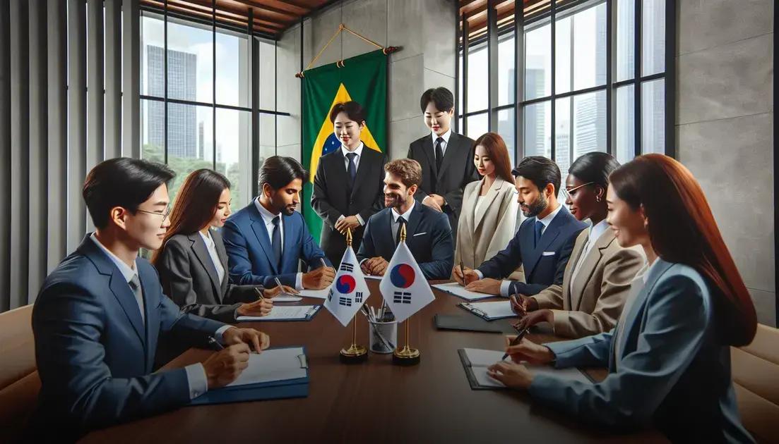 Brasil e Coreia do Sul firmam parceria em políticas de emprego