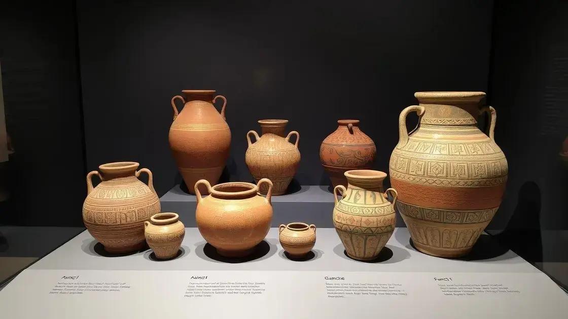 Comparação com outras cerâmicas Guanche da época Comparação com outras cerâmicas Guanche da época