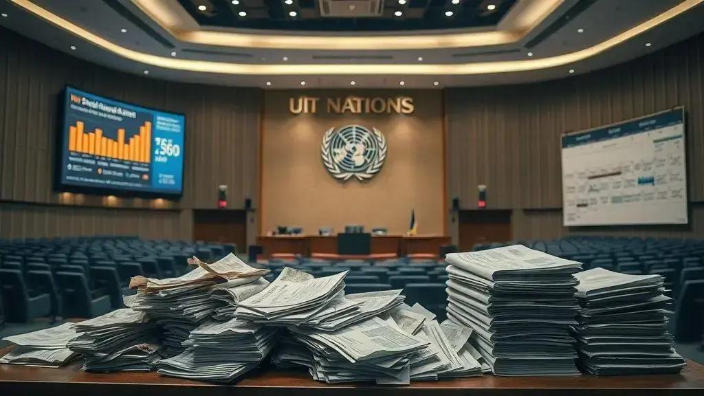 Crise financeira: cortes internacionais ameaçam operações da ONU Crise financeira: cortes internacionais ameaçam operações da ONU
