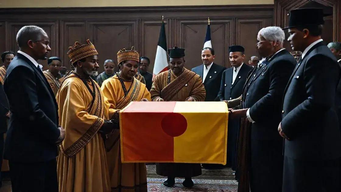 França devolve crânio do Rei Toera a Madagascar após 128 anos de colonialismo