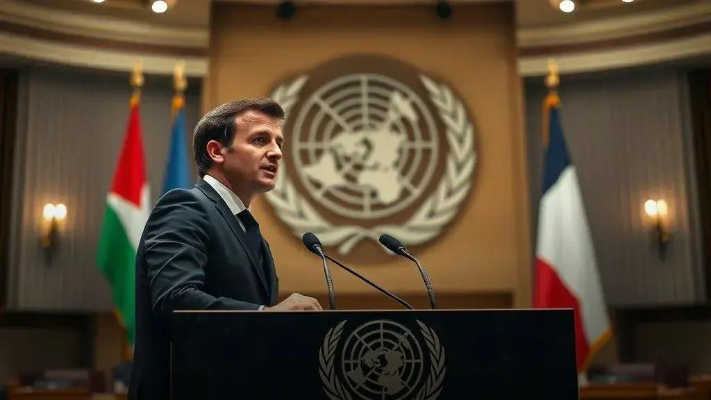 França reconhece oficialmente o Estado da Palestina em decisão histórica