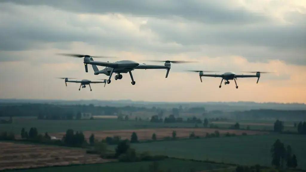 Invasão de drones russos no espaço aéreo polonês gera tensão