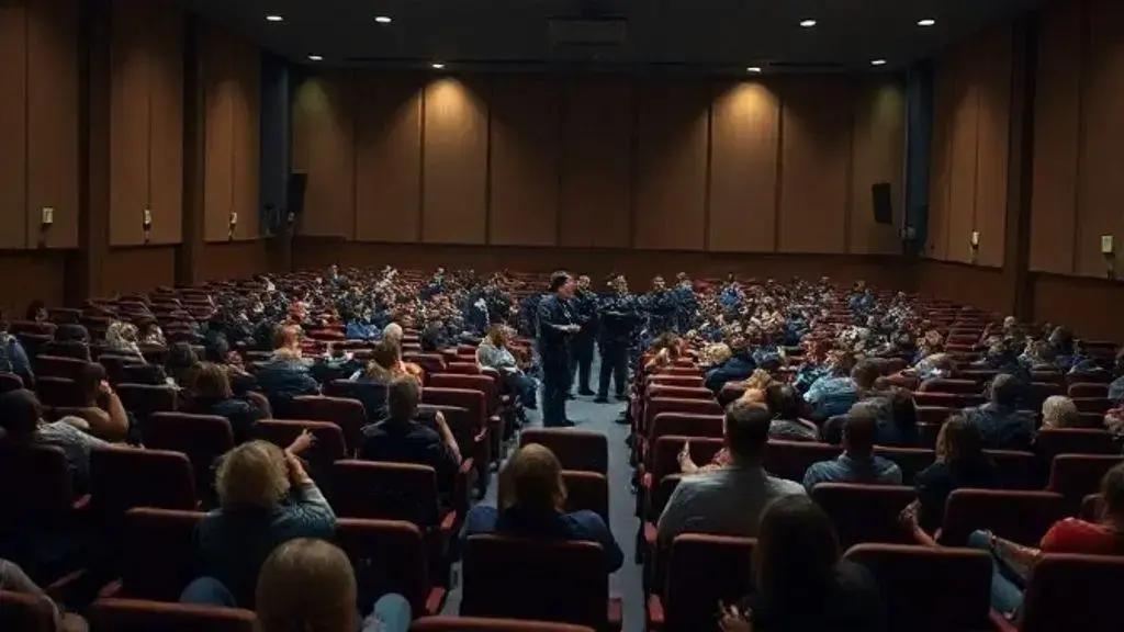 O momento do atentado: vídeo mostra instante em que Kirk é baleado O momento do atentado: vídeo mostra instante em que Kirk é baleado