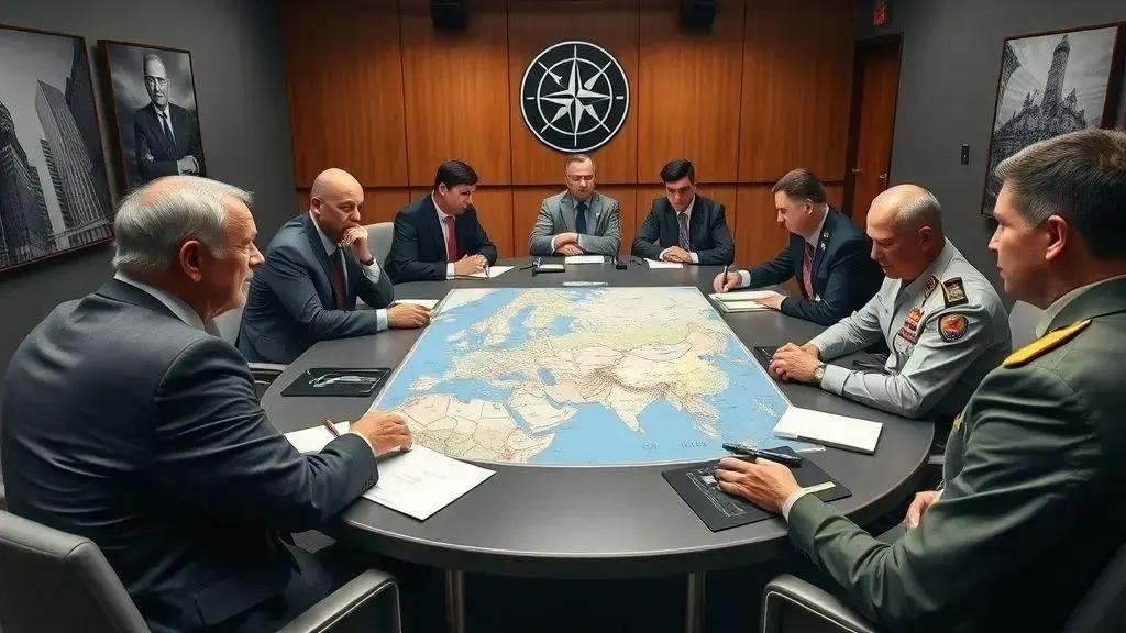 Tensão geopolítica: reações da OTAN e acusações de expansão da guerra Tensão geopolítica: reações da OTAN e acusações de expansão da guerra