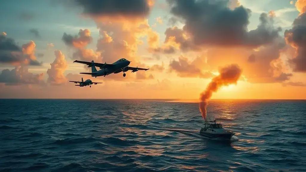 Trump divulga vídeo de ataques no Caribe contra narcotráfico; Petro denuncia