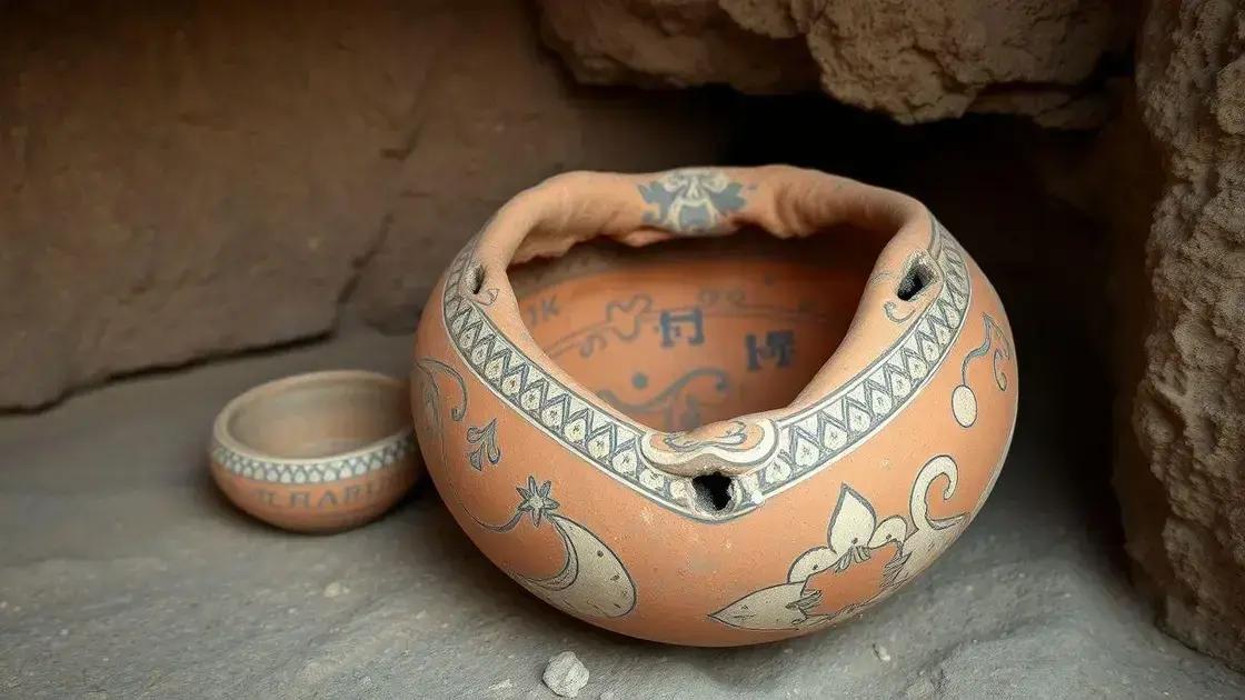 Vaso cerâmico raro do século 15 é encontrado em La Palma da época da conquista