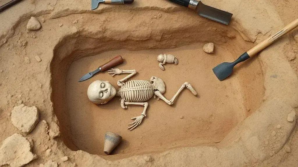 A descoberta surpreendente nos enterros de recém-nascidos