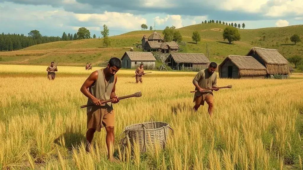 A revolução agrícola na Europa Central A revolução agrícola na Europa Central