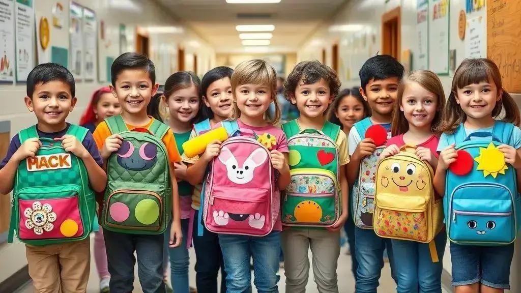 A tradição das mochilas malucas nas escolas A tradição das mochilas malucas nas escolas