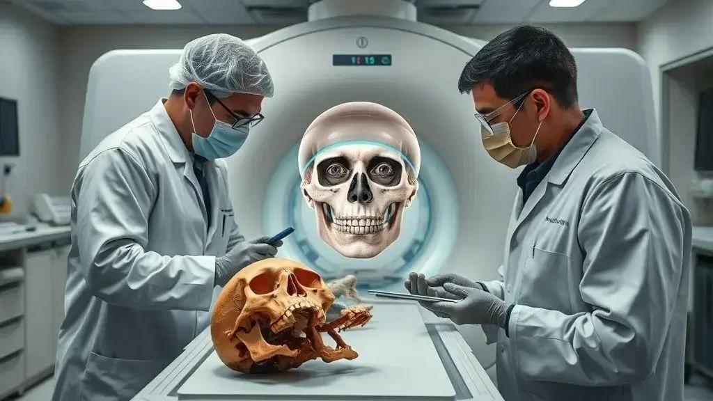 Como a tecnologia permitiu remover as máscaras mortuárias Como a tecnologia permitiu remover as máscaras mortuárias