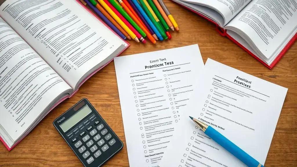 Estrutura da prova e preparação Estrutura da prova e preparação