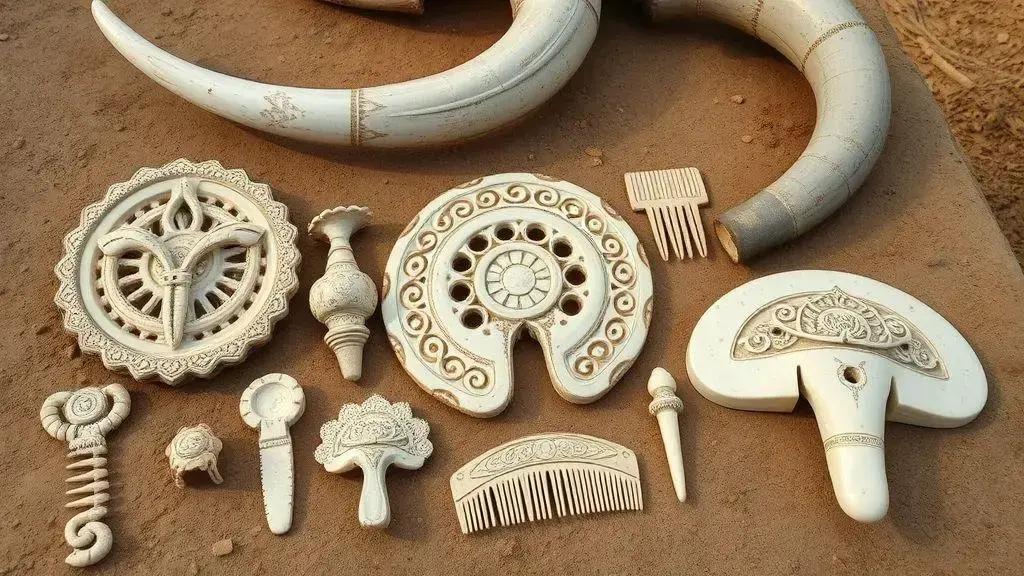 Estudo revela que marfim do Levante vinha da África através do comércio núbio