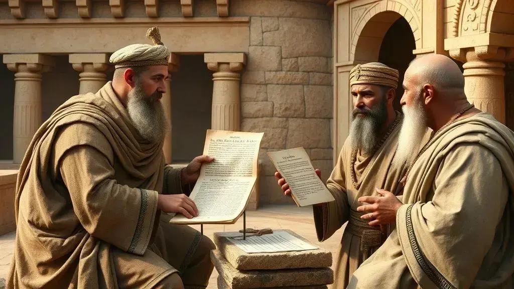 Evidência direta da comunicação entre impérios