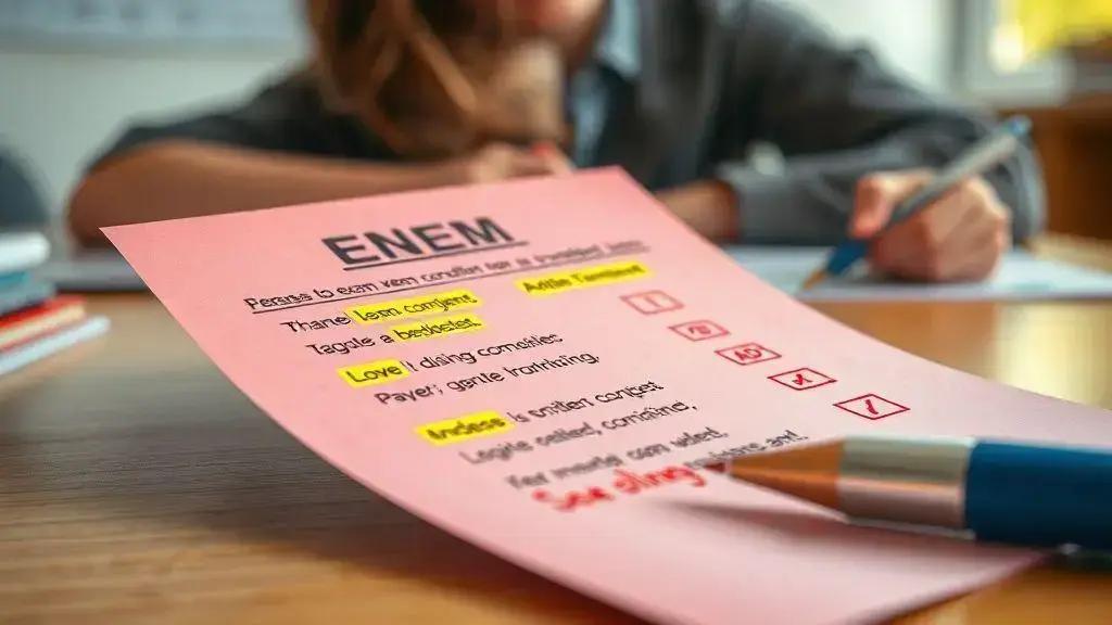 Exemplo real: como um candidato perdeu pontos no Enem 2024 Exemplo real: como um candidato perdeu pontos no Enem 2024