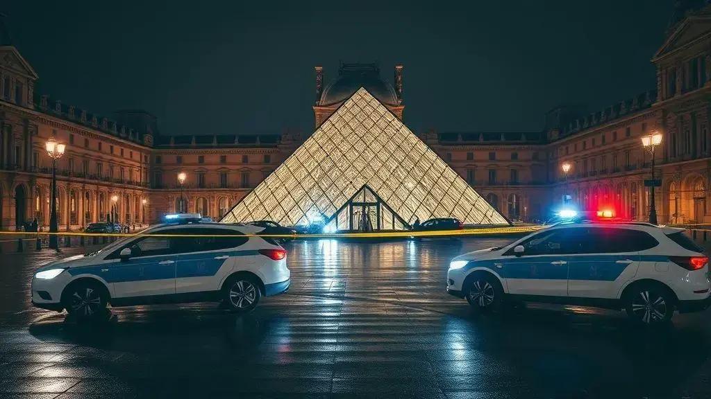 Museu do Louvre é fechado após roubo de joias da coleção de Napoleão