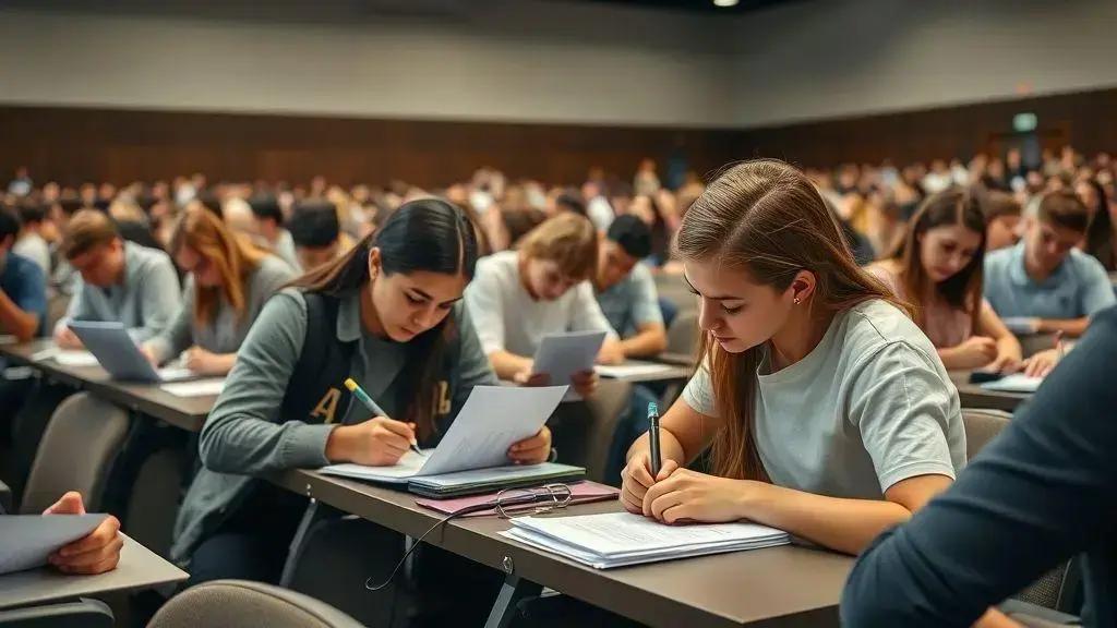 Menor abstenção em 15 anos marca 1ª fase do vestibular Menor abstenção em 15 anos marca 1ª fase do vestibular