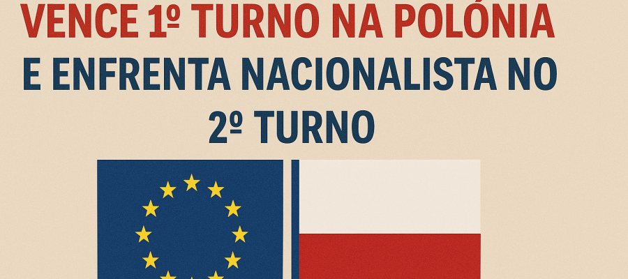 Prefeito pró-UE vence 1º turno na Polônia e enfrenta nacionalista no 2º