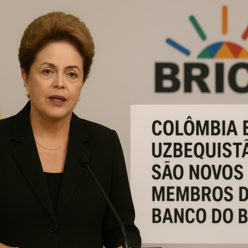 Dilma anuncia Colômbia e Uzbequistão como novos membros do banco do Brics